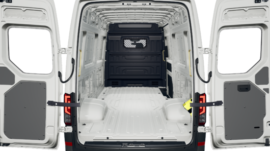 Bild eines Crafter 50 Kasten L4H3 TDI Heck Zwilling