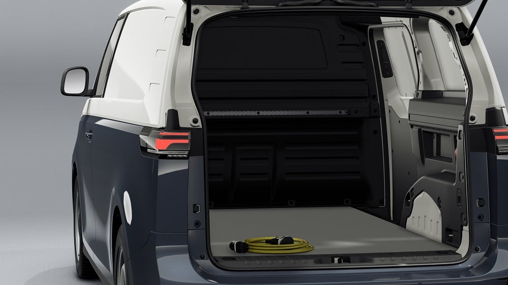 Verzurrschiene an Trennwand