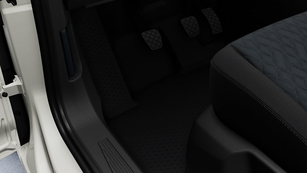 Bodenbelag, Gummi schwarz