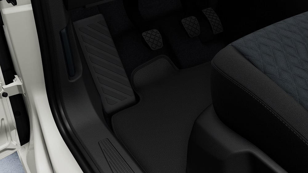 Fußmatten Stoff, vorne und hinten