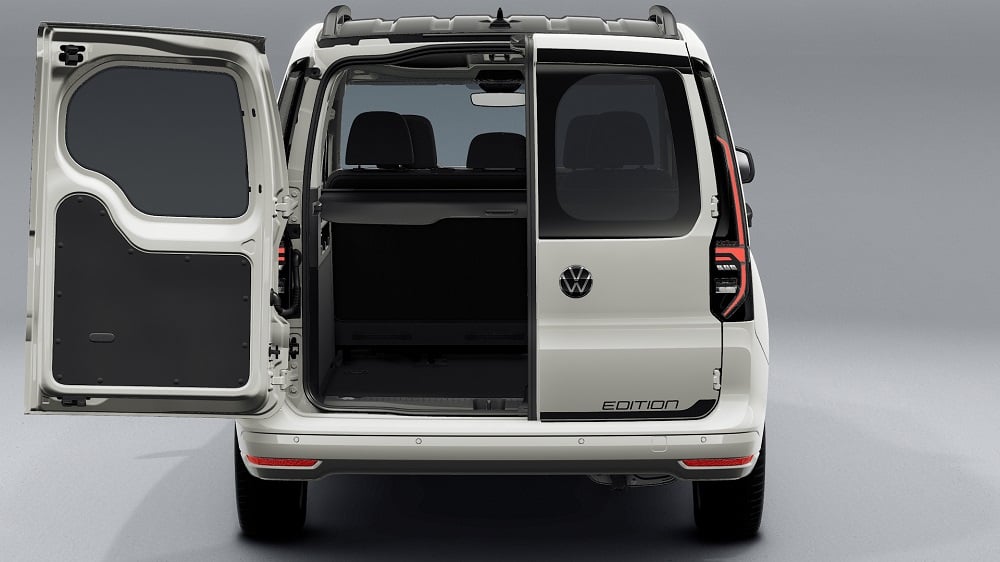 Tür, Heckflügeltüren mit Fenster