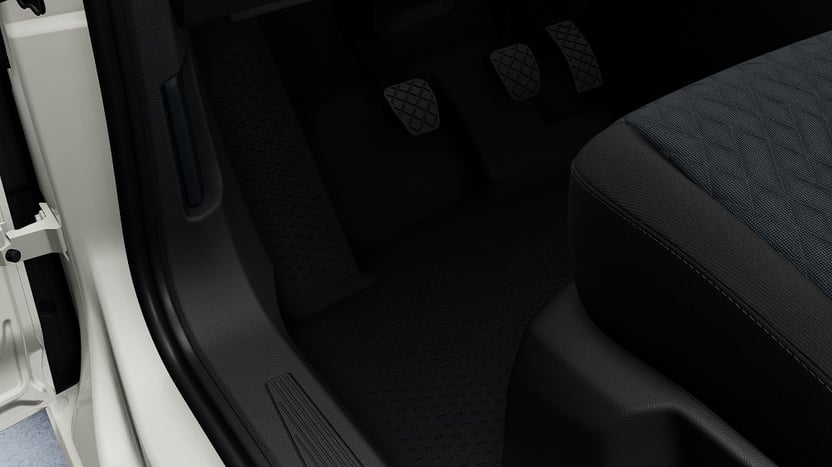 Bodenbelag, Gummi schwarz