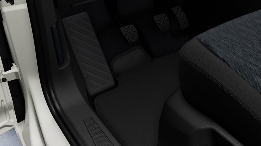 Fußmatten Stoff, vorne und hinten