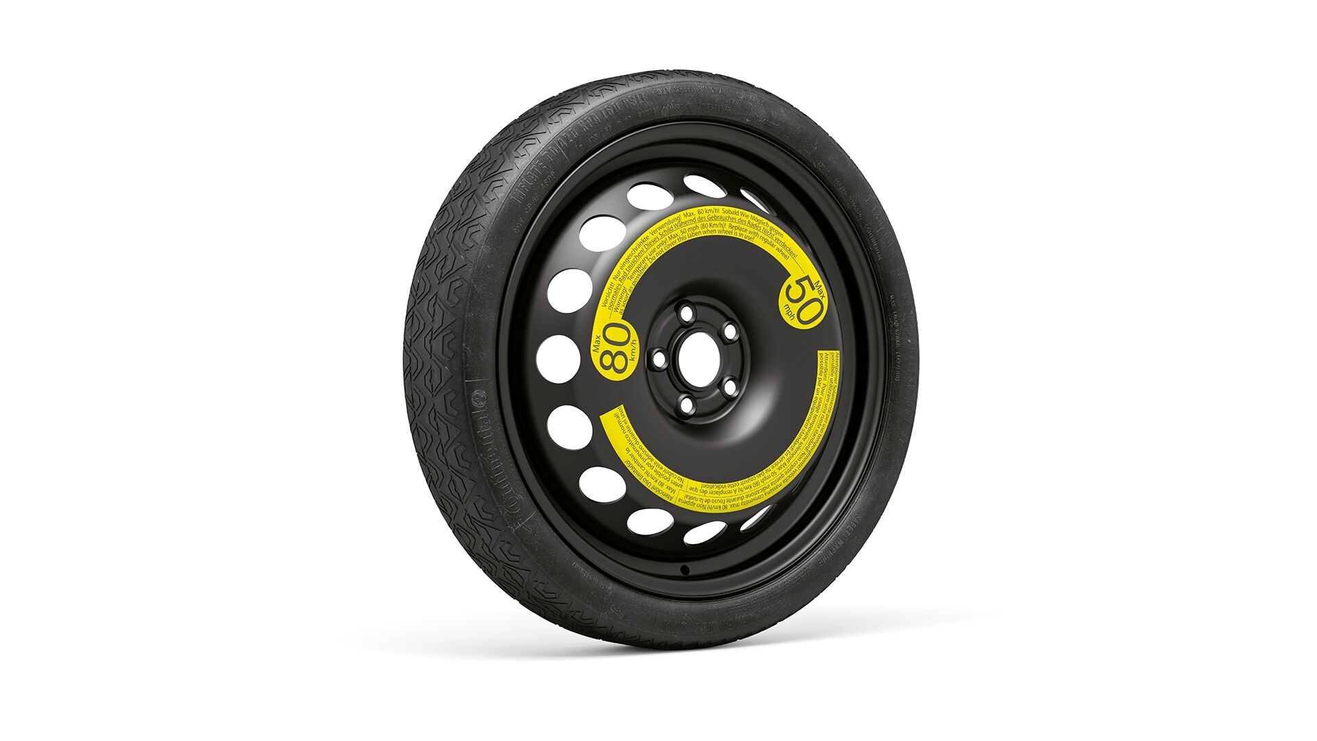 Reserverad platzsparend (18" Notrad)