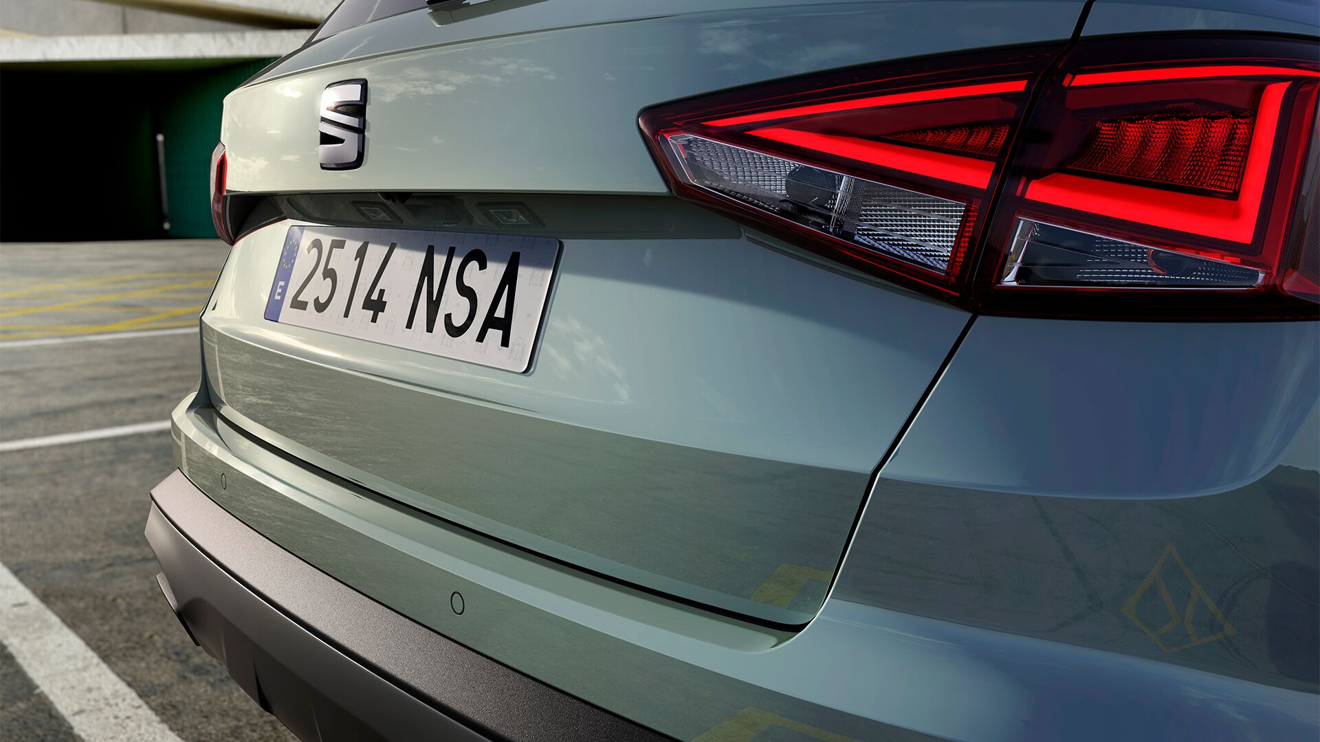 Entfall Modellschriftzug am Heck