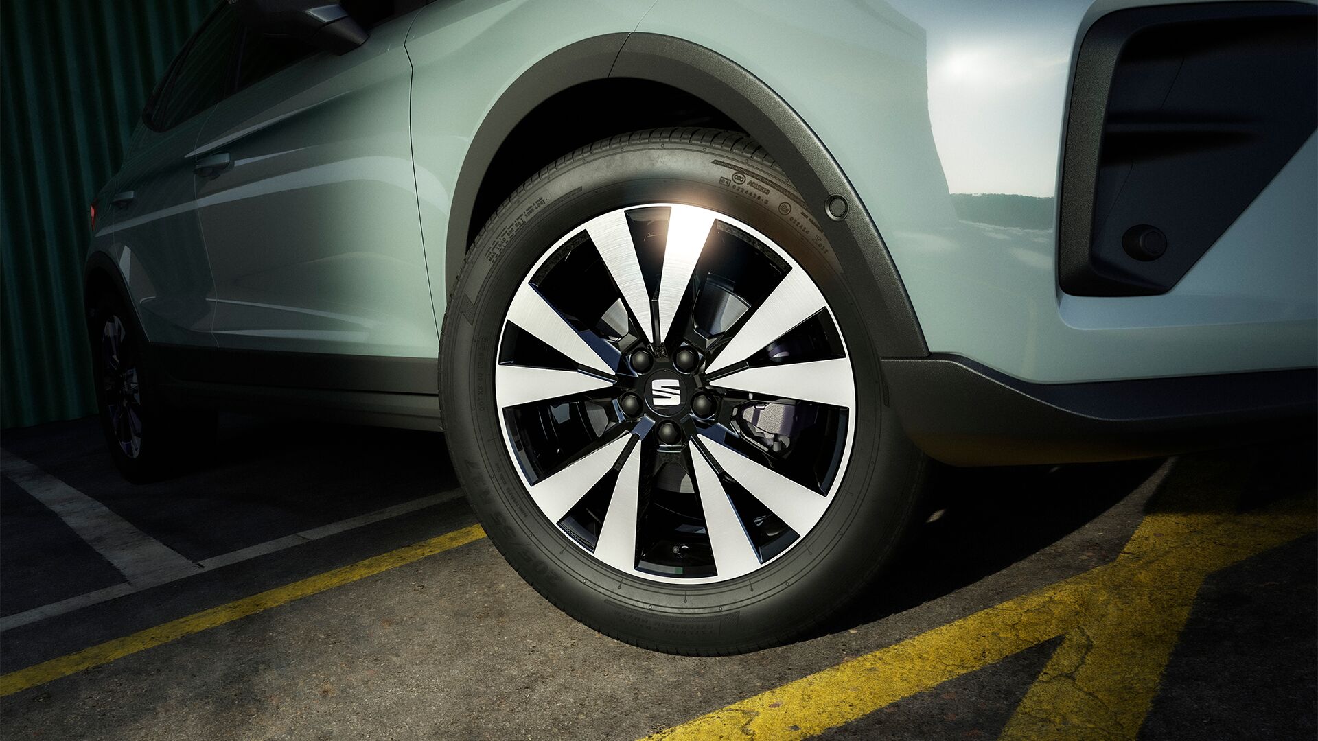 Felgen Alu 17" "DYNAMIC" Schwarz/Silber