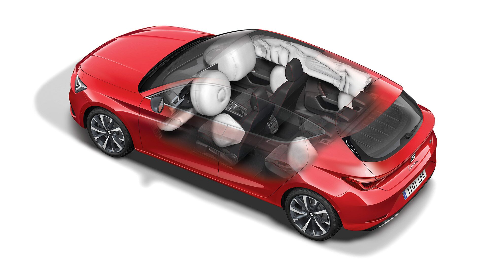 Seitenairbag hinten + Knieairbag Fahrer