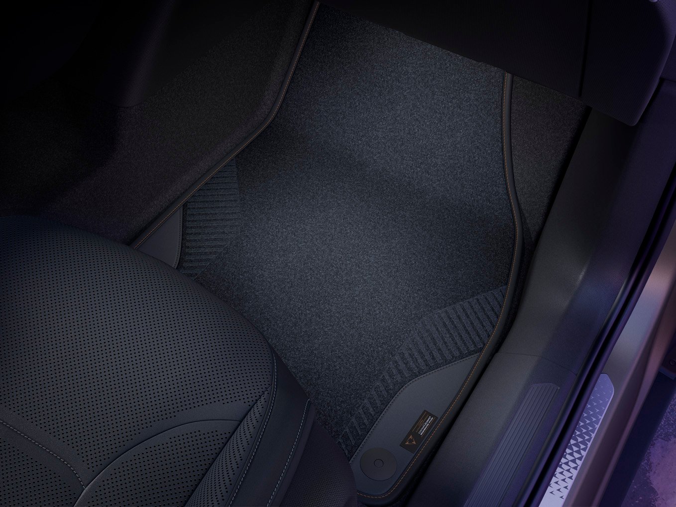 Fußmatten Original CUPRA Textil Grau