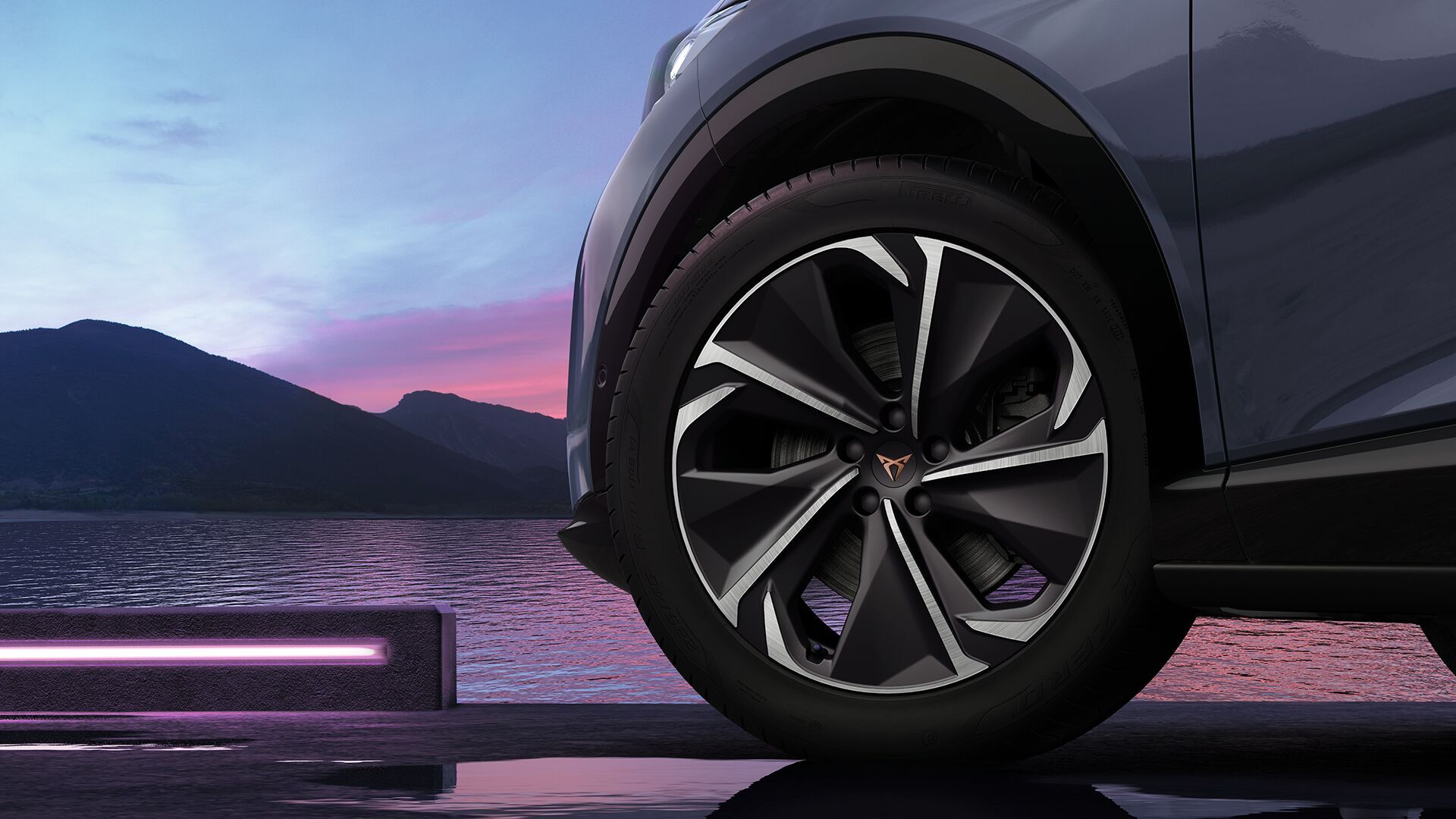 Felgen Alu 20" "HECKLA" Schwarz/Silber