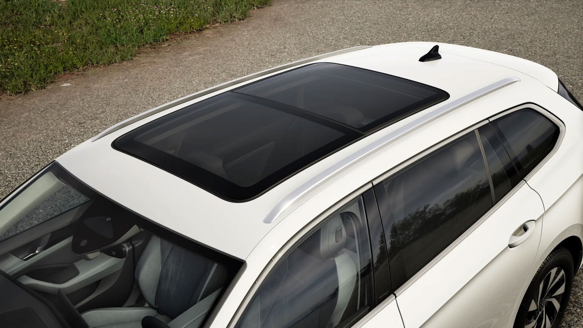 Panorama-Ausstell-/Schiebedach mit