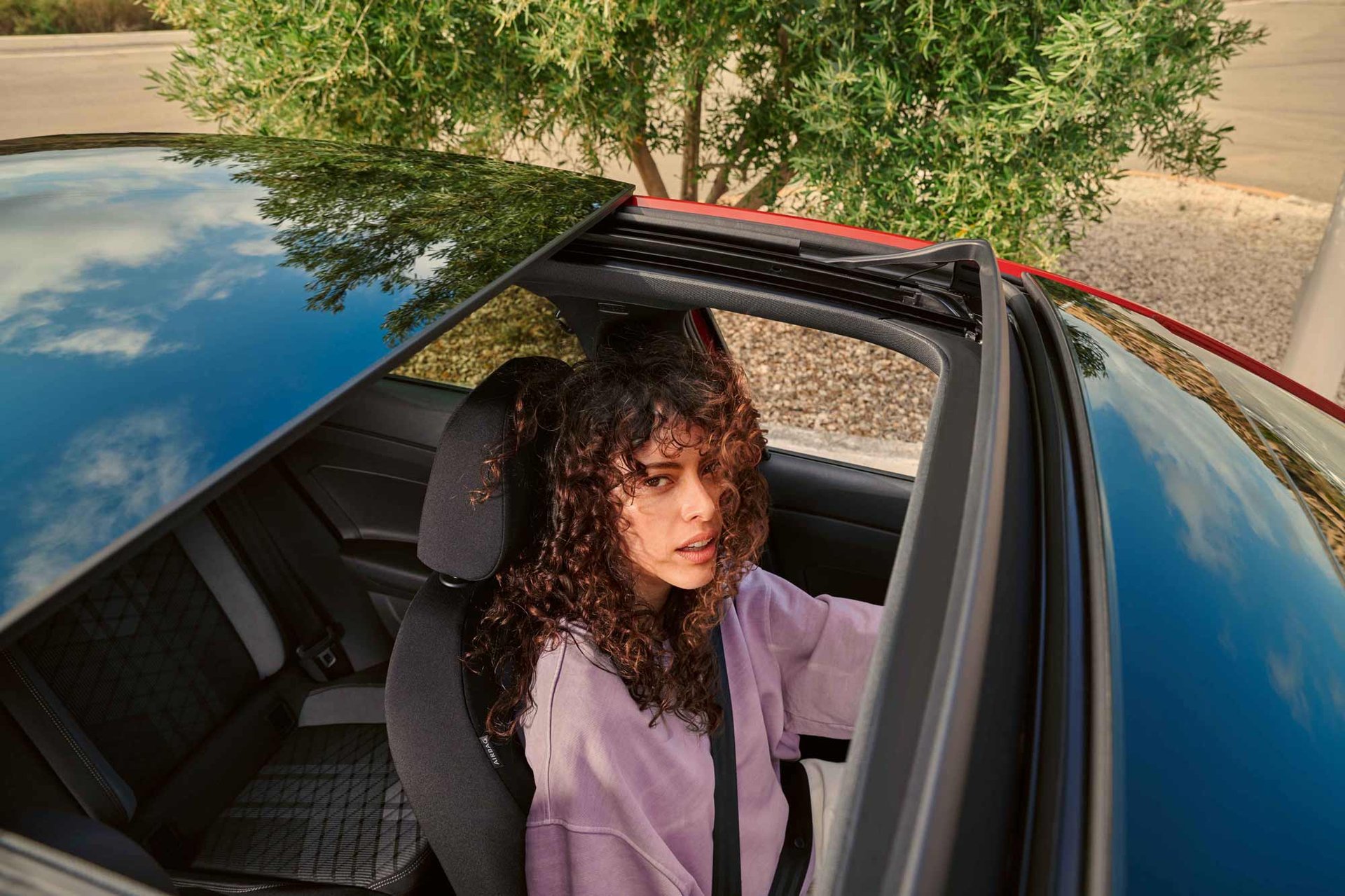 Panorama-Ausstell-/ Schiebedach