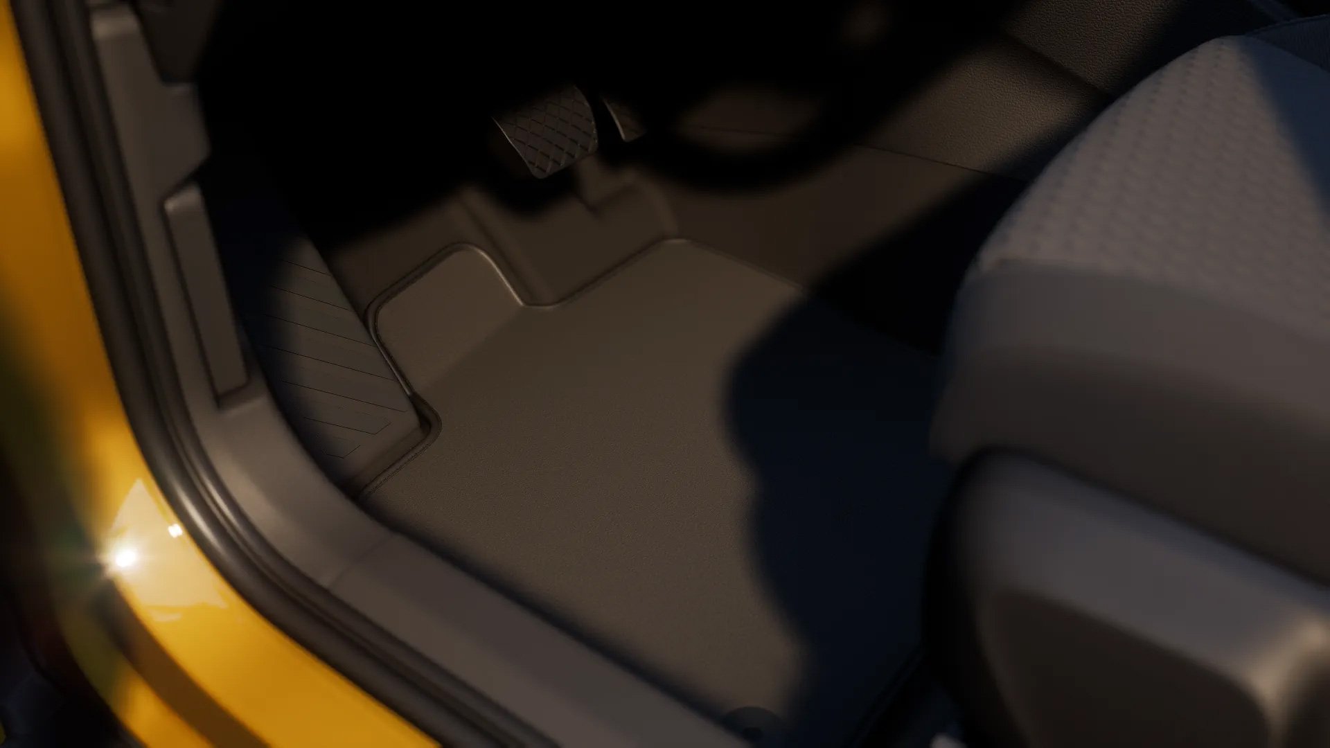 Textilfußmatten vorn und hinten