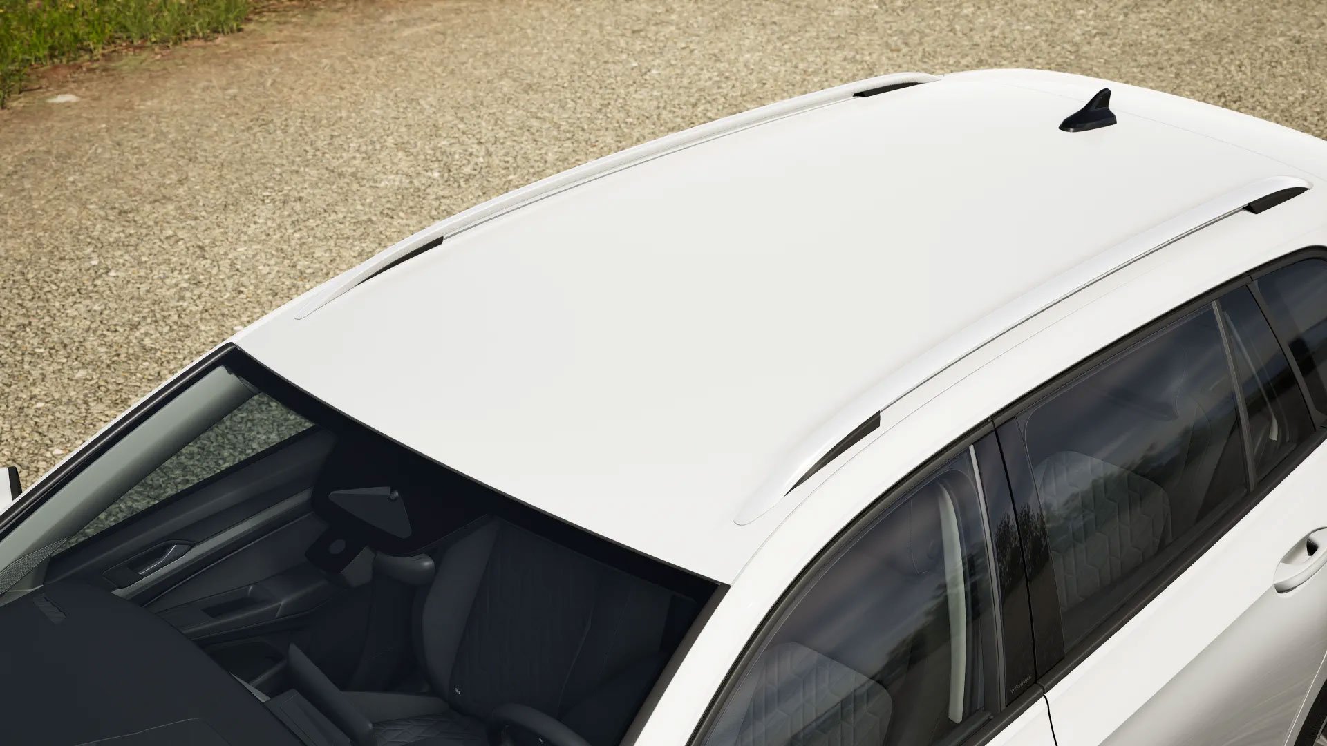 Dachreling silber eloxiert