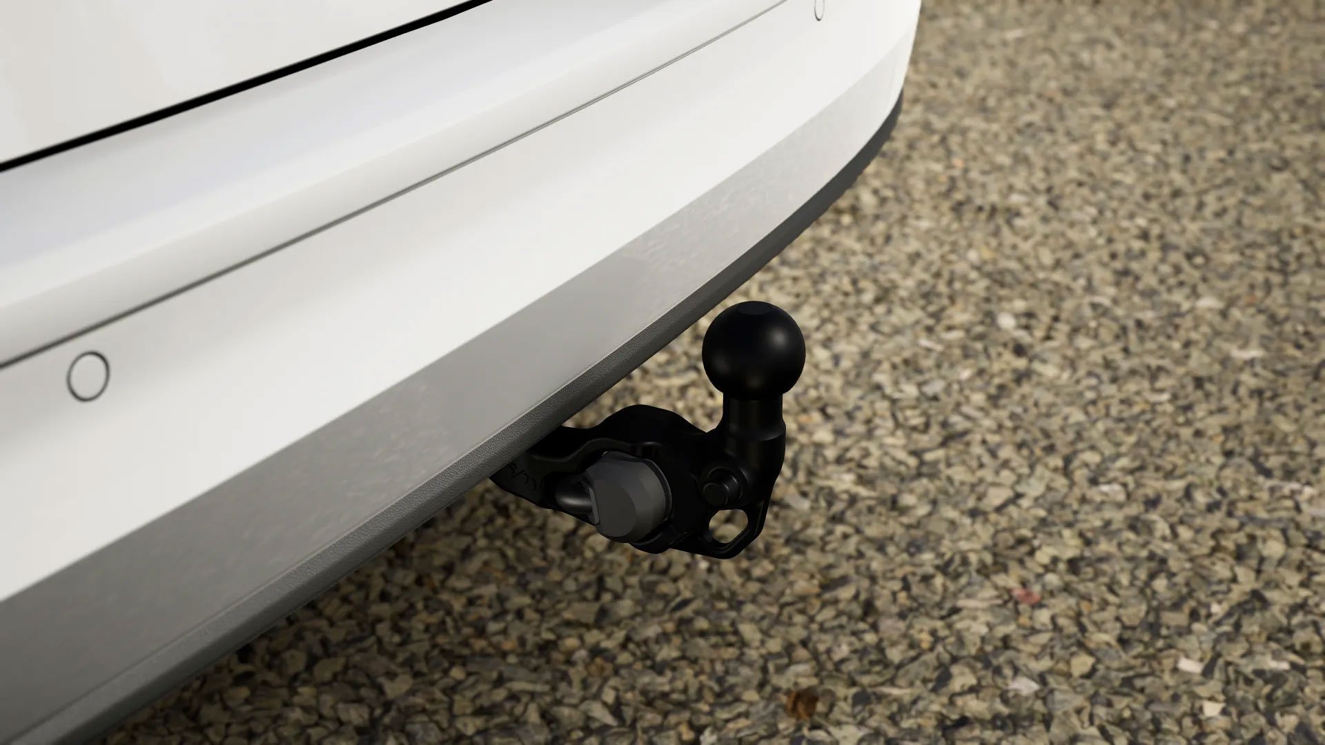 Anhängevorrichtung anklappbar