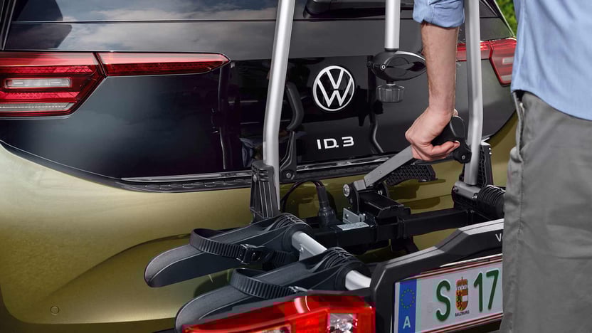 Vorbereitung für Fahrradträger