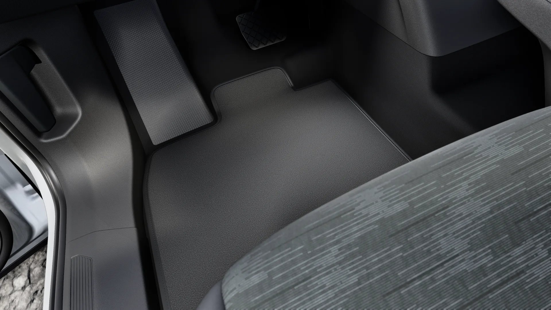 Textilfußmatten aus recyceltem Material