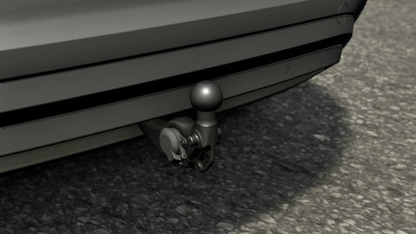 Anhängevorrichtung anklappbar