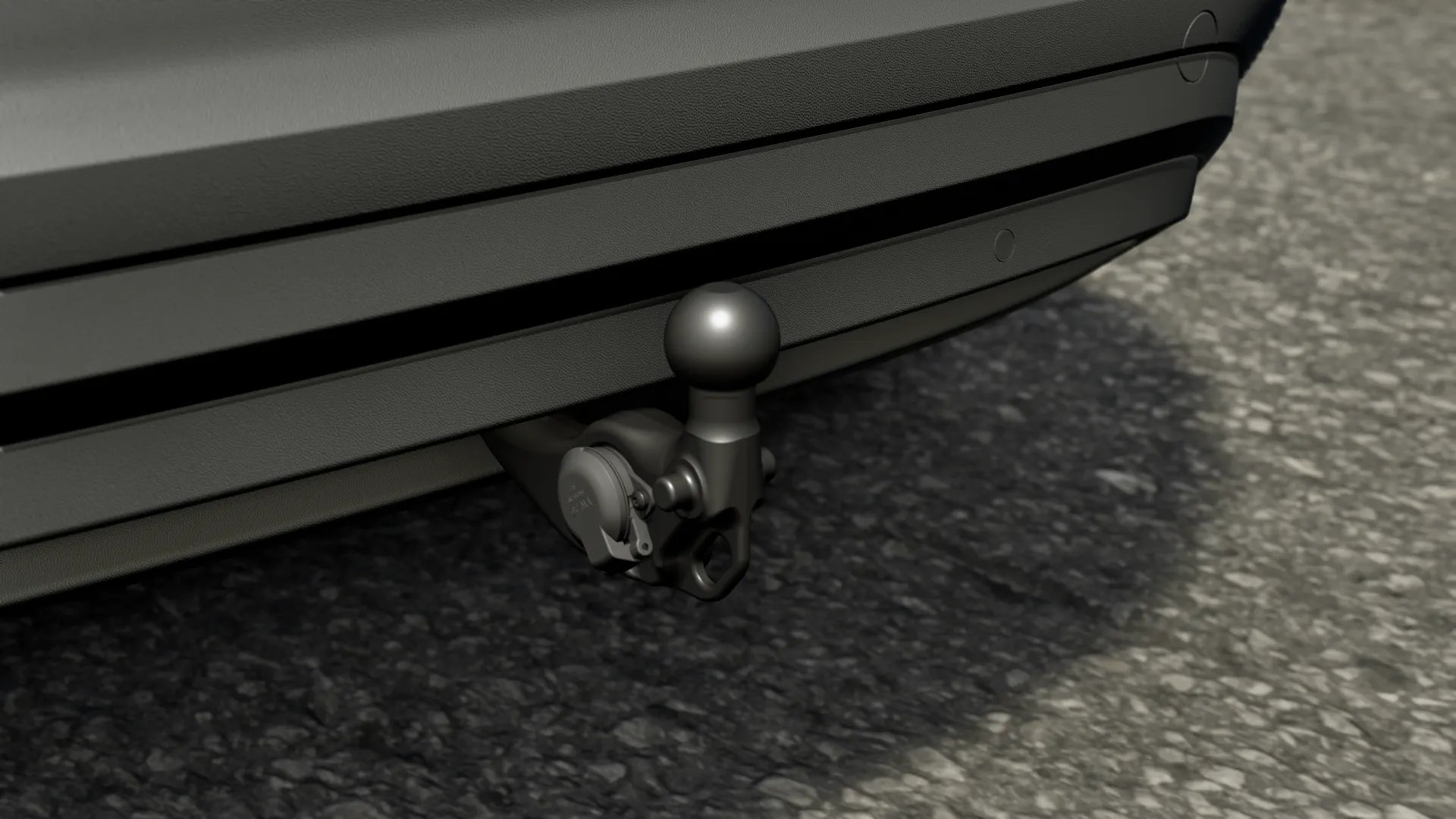 Anhängevorrichtung anklappbar