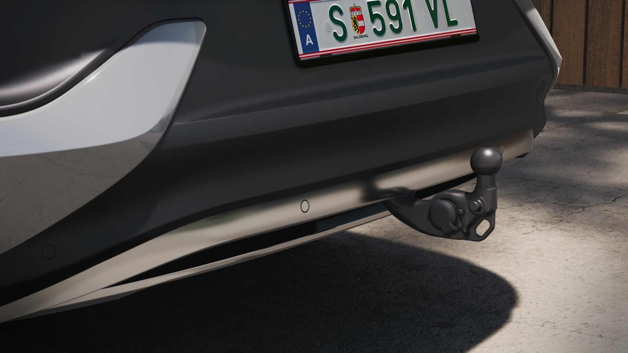 Anhängevorrichtung anklappbar