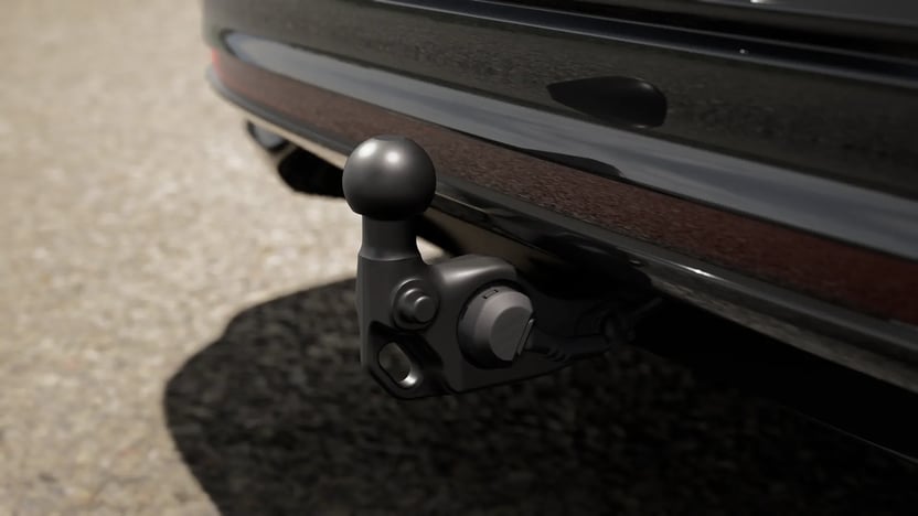 Anhängevorrichtung anklappbar