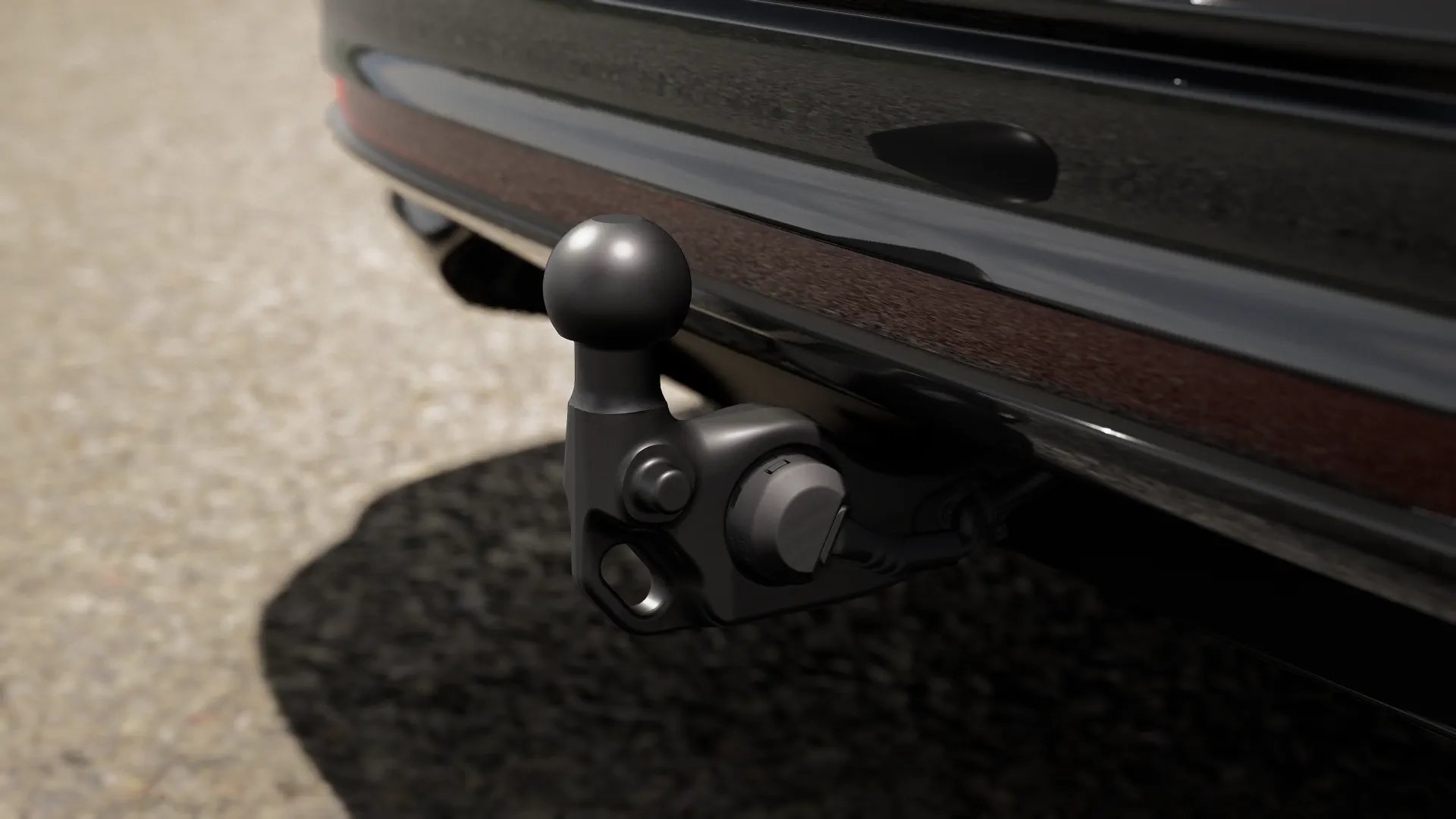 Anhängevorrichtung anklappbar