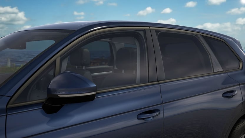 Seitenscheiben hinten und