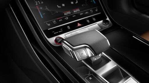 Скоростен лост в кожа