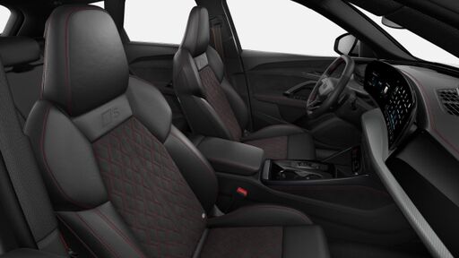 Салон Audi Sport, черен с контрастни