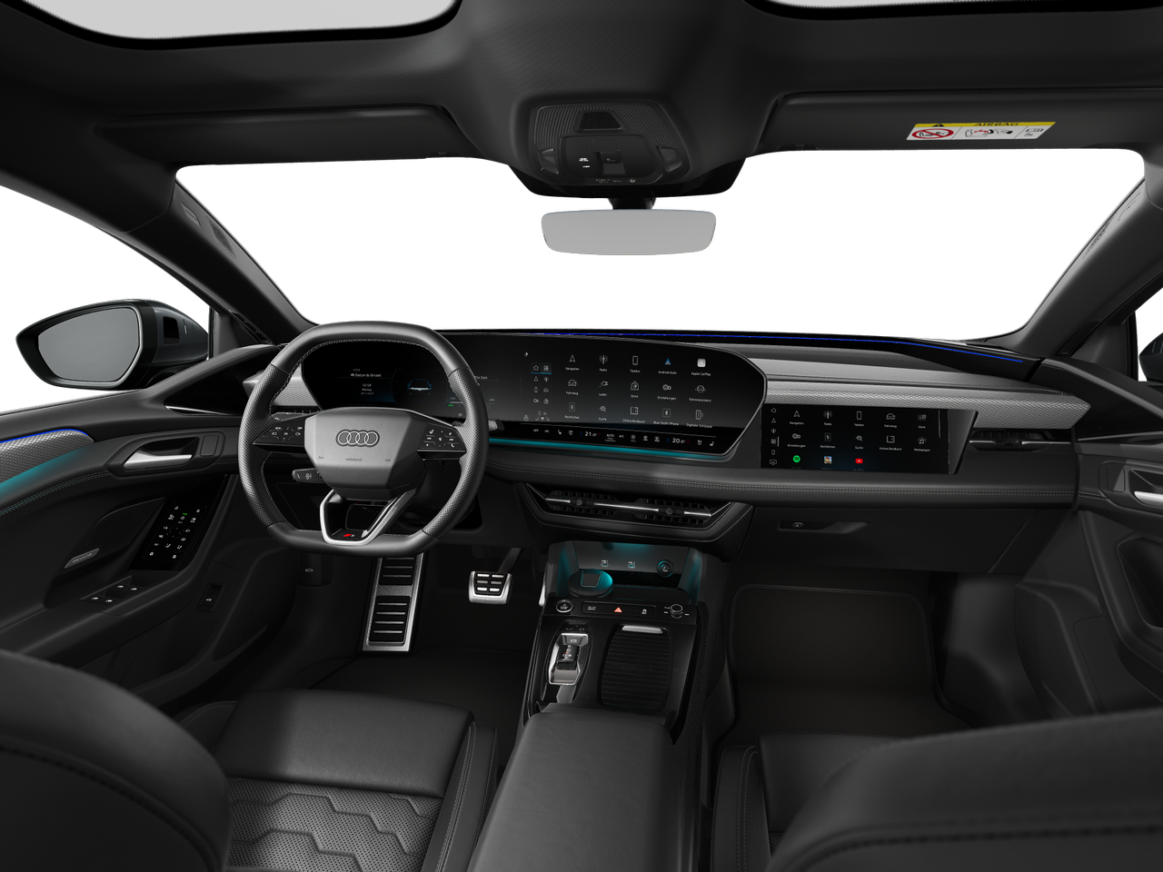 Imagen de un A6 Sportback e-tron performance S line
