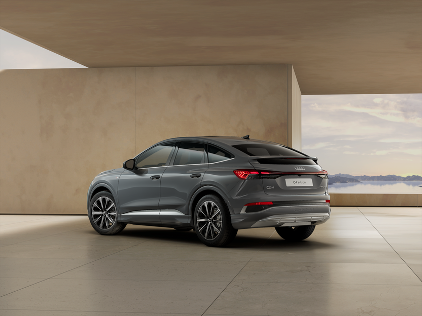 Imagen de un Q4 Sportback e-tron S line