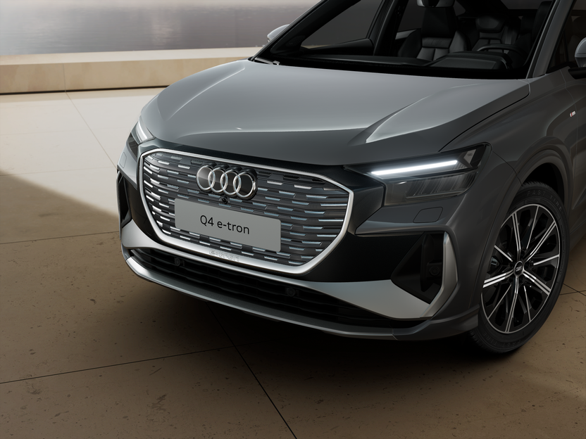 Imagen de un Q4 Sportback e-tron S line