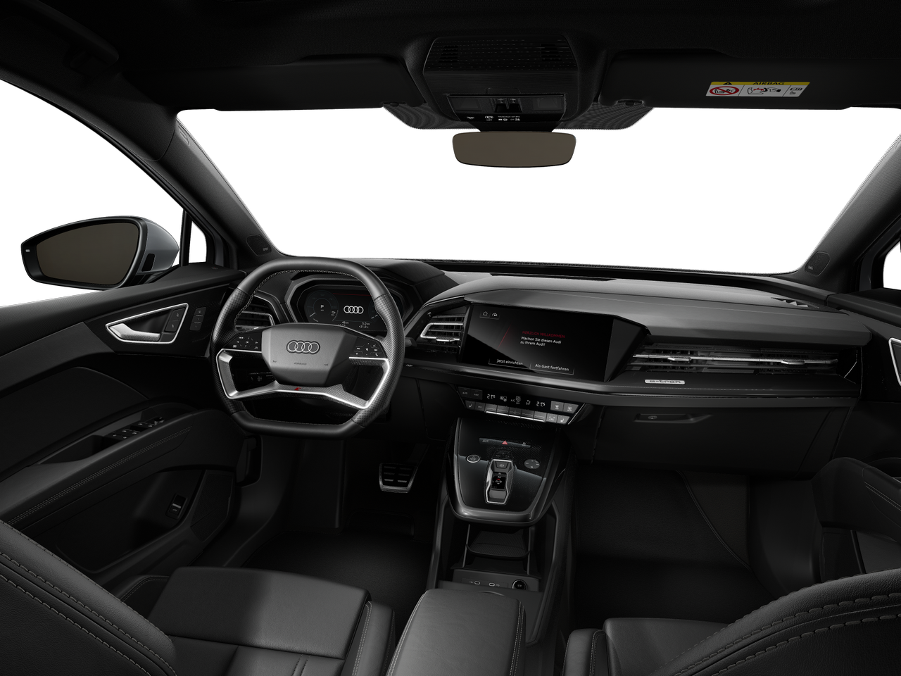 Imagen de un Q4 Sportback e-tron S line