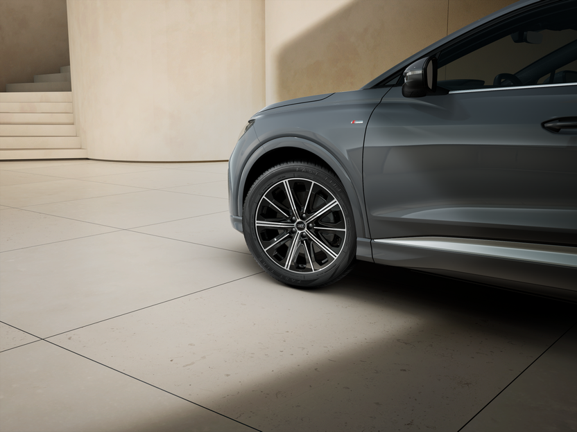 Imagen de un Q4 Sportback e-tron S line