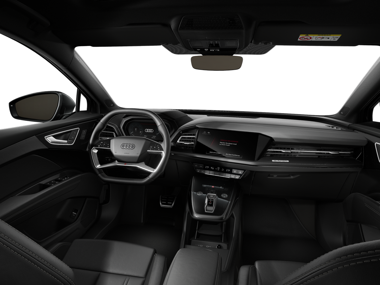 Imagen de un Q4 Sportback e-tron S line