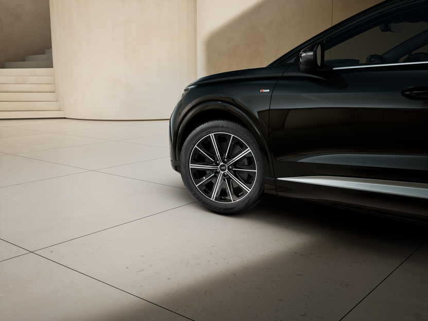 Imagen de un Q4 Sportback e-tron S line
