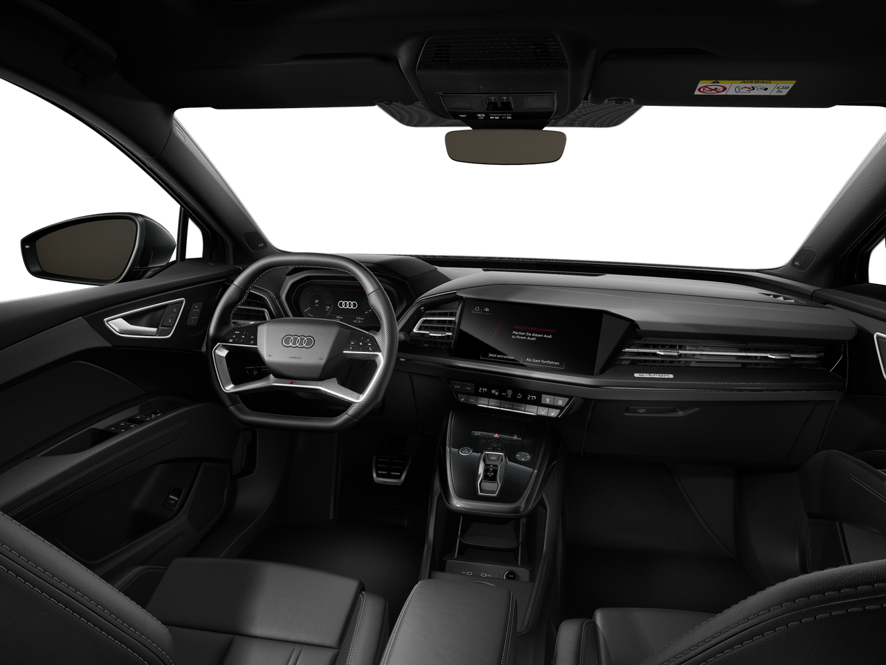 Imagen de un Q4 Sportback e-tron S line