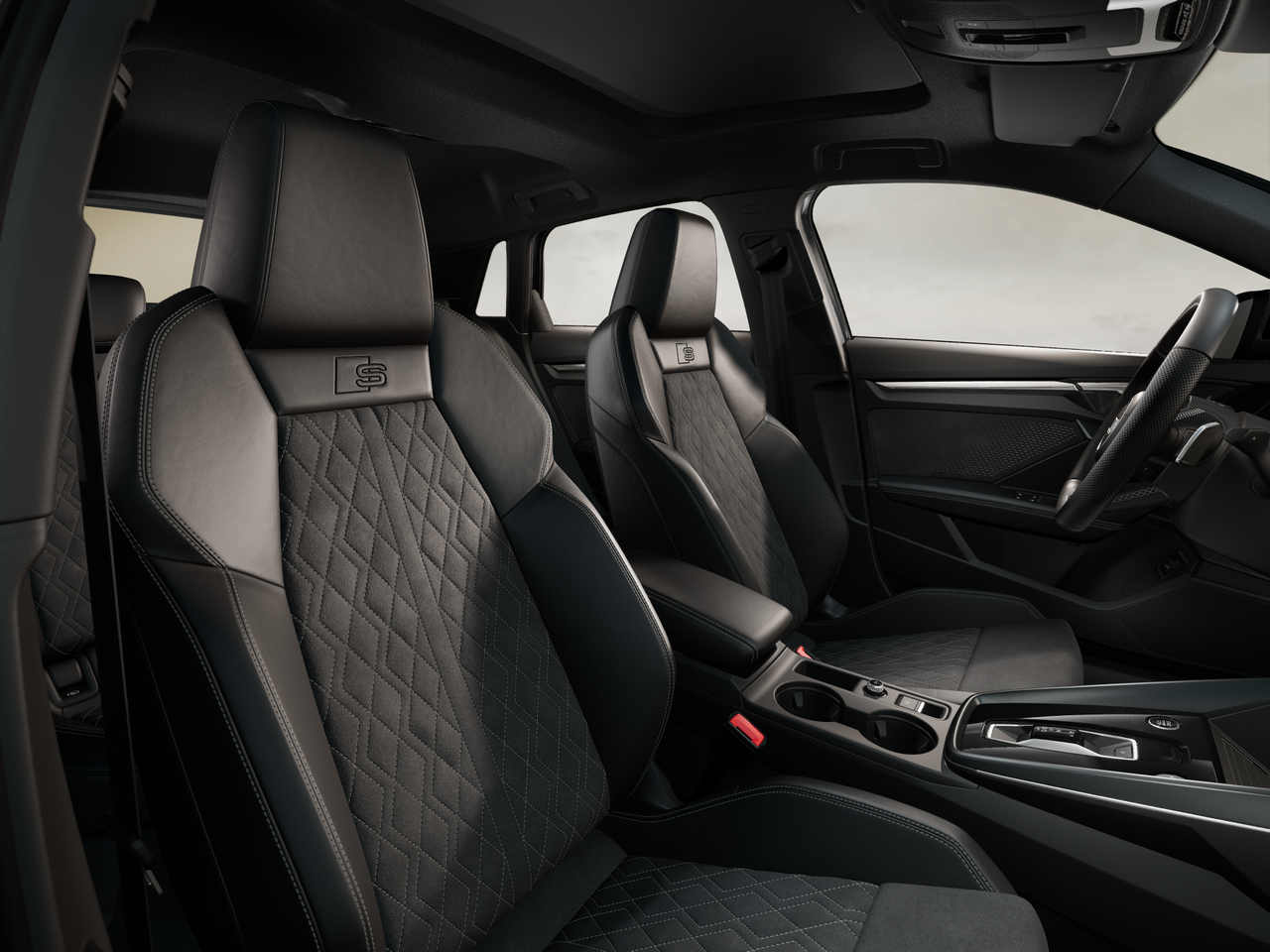 Imagen de un A3 Sportback S line 148hp MHEV