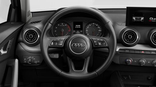 Volante deportivo multifuncional en