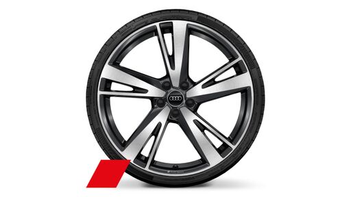 21" litá kola Audi Sport - 5 ramen ve