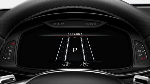 Audi virtual cockpit plus s dalším RS