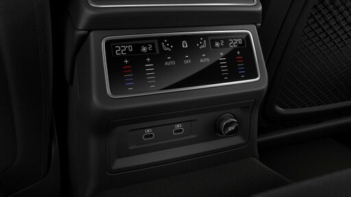 USB porty s nabíjecí funkcí pro zadní