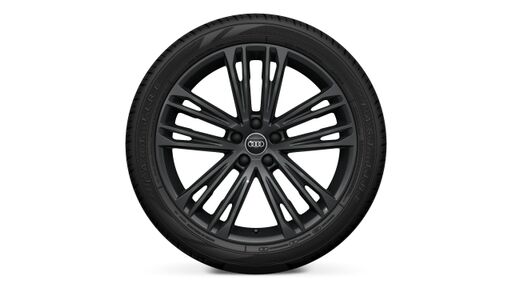 20" litá kola - 5 dvojitých paprsků do V