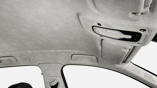 Čalounění stropu z mikrovlákna Dinamica