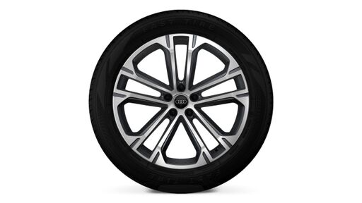 20" litá kola - 5 dvojitých paprsků