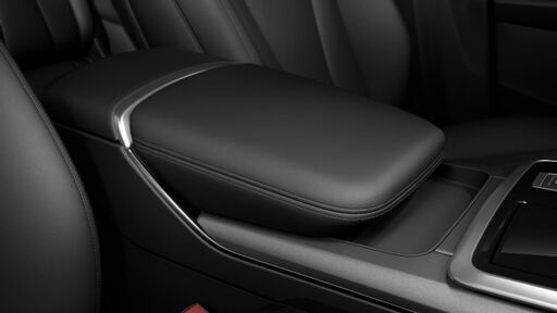 Komfortní středová loketní opěrka vpředu