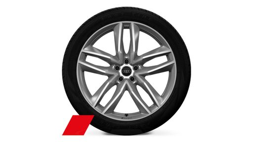 21" litá kola Audi Sport - 5 dvojitých