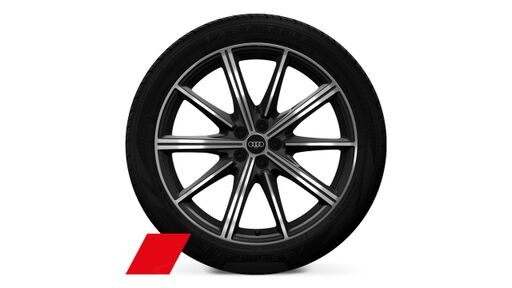 21" litá kola Audi Sport - 10 paprsků ve