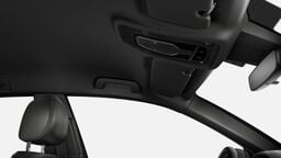 Čalounění stropu z černé tkaniny