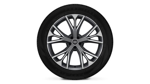 21" litá kola, 5 paprsků do W