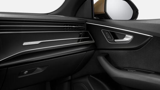 Dekorace z matného karbonu Kepr